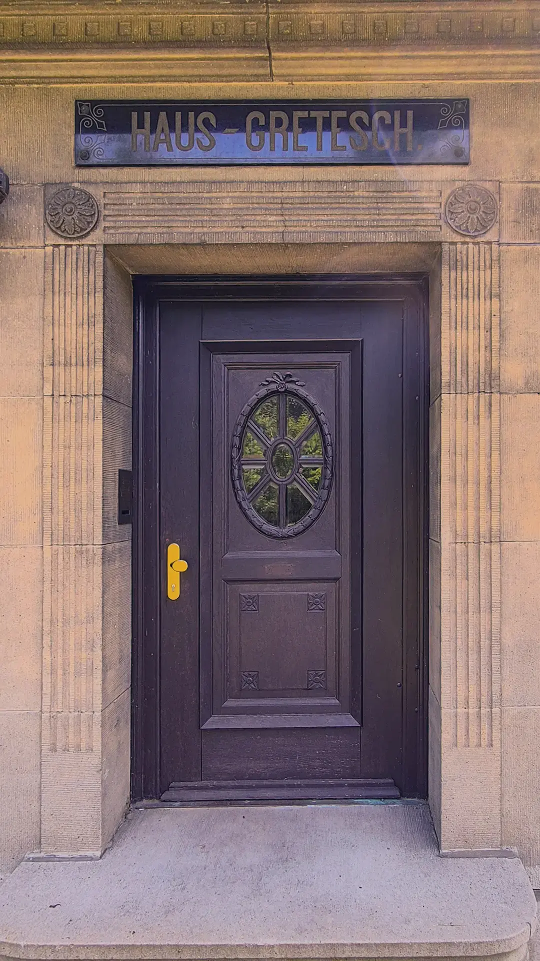 Entrance of Haus Gretesch in Osnabrück